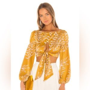 Revolve x Marcia Top in Gold Tropical
Camila Coelho